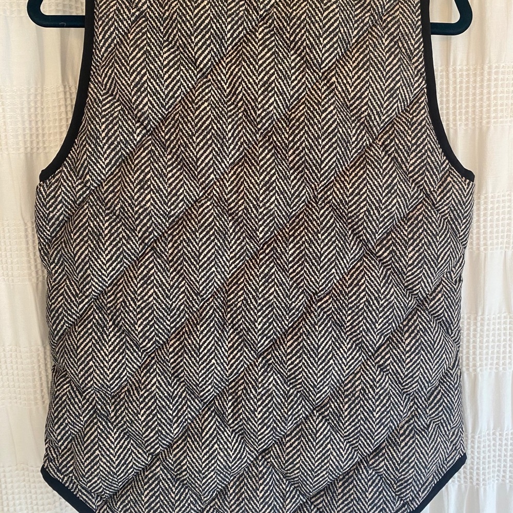 Jcrew herringbone puffer vest - Picture 4 of 5